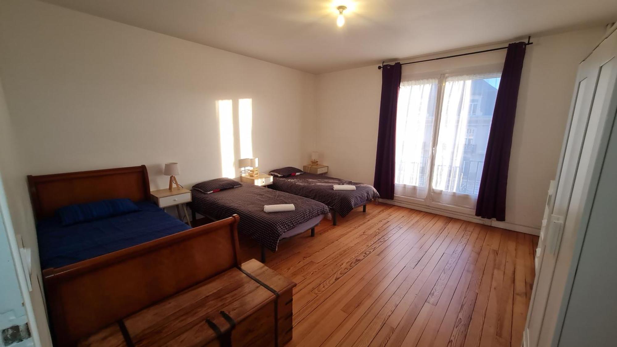 Appartement 83 M2, 4 Lits , 5 Pers, 100 M De La Gare, Confortable Et Lumineux Le Havre Exteriör bild